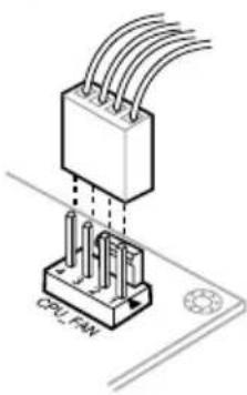 ASUS A55M-A - To install the APU heatsink and fan assembly - 5