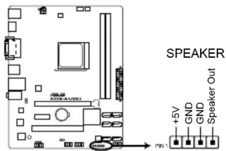 ASUS A55M-A - Speaker connector (4-pin SPEAKER) - 1