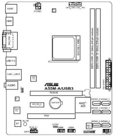 ASUS A55M-A - Package contents - 1
