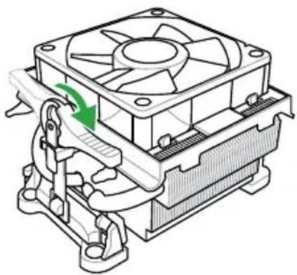 ASUS A55M-A - To install the APU heatsink and fan assembly - 4
