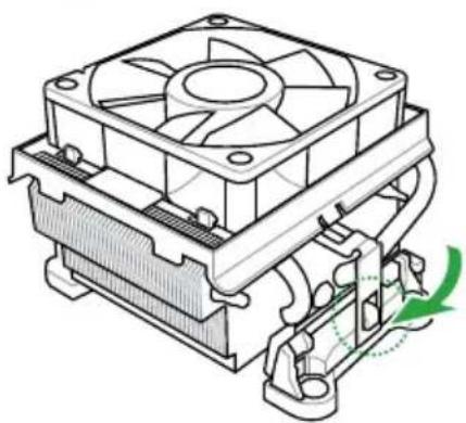 ASUS A55M-A - To install the APU heatsink and fan assembly - 3
