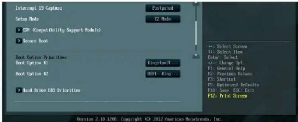 ASUS A55M-A - Boot menu - 2