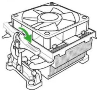 ASUS M5A97 PLUS - To install the APU heatsink and fan assembly - 4