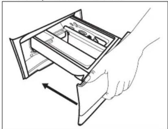 ZANUSSI ZWF143A2DG - CLEANING THE DETERGENT DISPENSER - 4