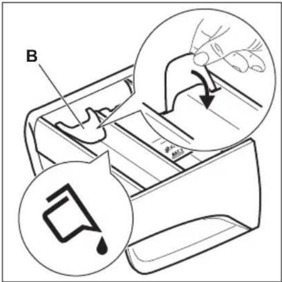 ZANUSSI ZWF845B4PW - LIQUID OR POWDER DETERGENT - 3