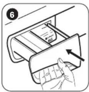 ZANUSSI ZWF01483WR - Cleaning the detergent dispenser - 6