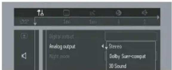 PHILIPS DVD623 - - Analogue output - 1