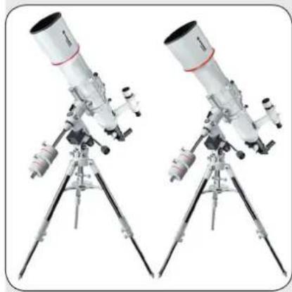 BRESSER Messier AR-102L/1350 EXOS-2/EQ5 - AR-127 s/L Achromatic Refractor with EXOS-2 - 1
