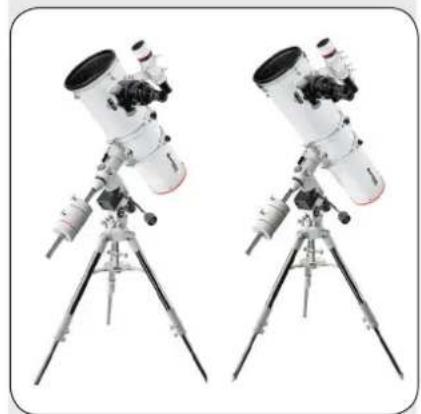BRESSER Messier AR-102L/1350 EXOS-2/EQ5 - NT-203 Newtonian Reflector with EXOS-2 - 1