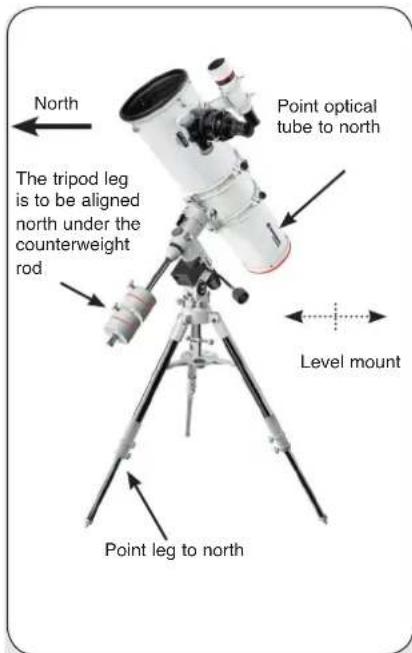 BRESSER Messier AR-102L/1350 EXOS-2/EQ5 - Observe the Moon - 1