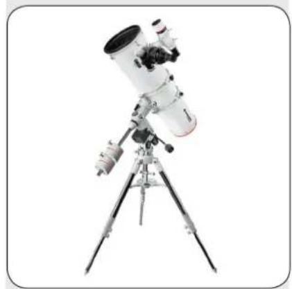 BRESSER Messier AR-102L/1350 EXOS-2/EQ5 - NT-150 s/L Newtonian Reflector with EXOS-2 - 1