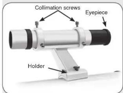 BRESSER Messier AR-102L/1350 EXOS-2/EQ5 - Aligning the Viewfinder - 2