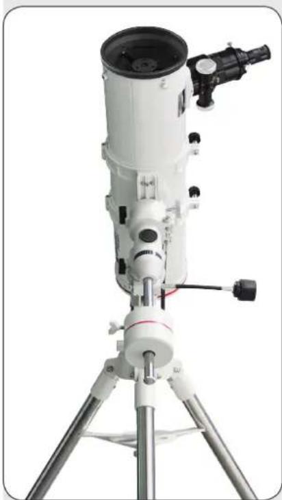 BRESSER Messier AR-102L/1350 EXOS-2/EQ5 - Observe the Moon - 2