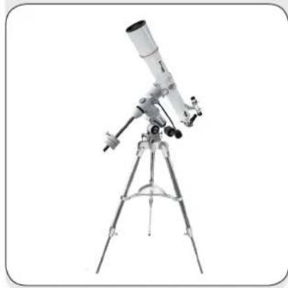 BRESSER Messier AR-102L/1350 EXOS-2/EQ5 - AR-90 s Achromatic Refractor with EXOS-1 - 1