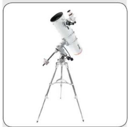 BRESSER Messier AR-102L/1350 EXOS-2/EQ5 - NT-203 s/L Newtonian Reflector with EXOS-2 - 1