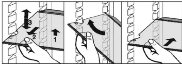 LIEBHERR T1410-22 - Moving or removing shelves - 1
