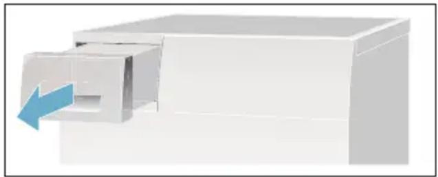 SIEMENS WT43HV90 - Kondenswasser-Behälter entleeren - 1