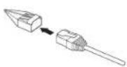 Hanwha PNM-9002VQ - Methode 2. Anschluss des LAN-Kabels - 2