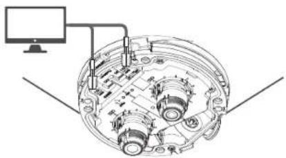 Hanwha PNM-7002VD - ANSCHLUSS AN ANDERE GERÄTE - 1