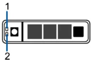Avigilon NVR4X-STD-32TB-EU - Hard Drive RAID Status Indicators - 1