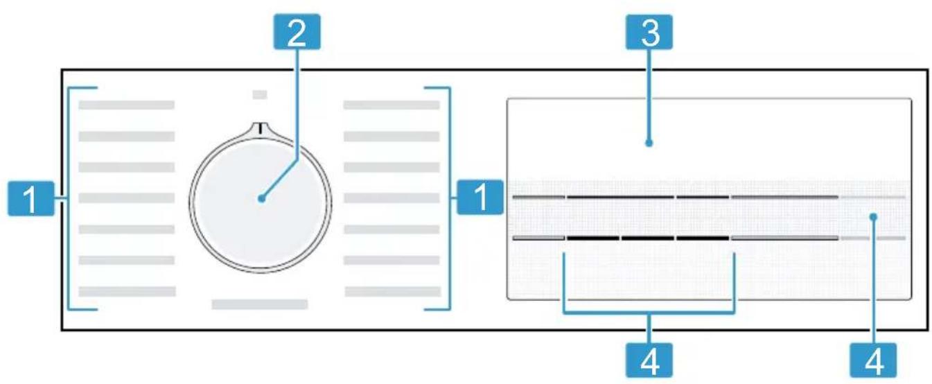 SIEMENS WM14NKG1 - Bedienelemente - 1