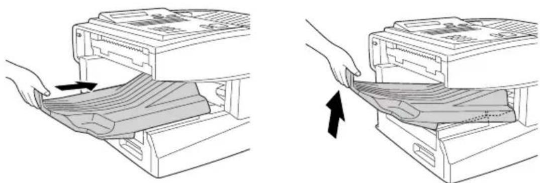 SHARP FO-5700 - Attaching the received document tray - 1