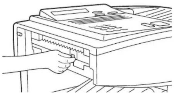 SHARP FO-5700 - Replacing the Verification Stamp - 2