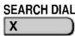 SHARP FO-5700 - Press the SEARCH DIAL key (flip up the Rapid Key overlay). - 1