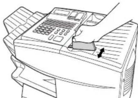 SHARP FO-5700 - Loading the Document - 1