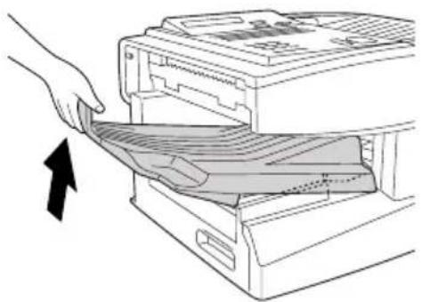 SHARP FO-5700 - Loading paper in the paper tray - 5