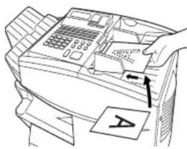 SHARP FO-5700 - Load the document(s). - 1