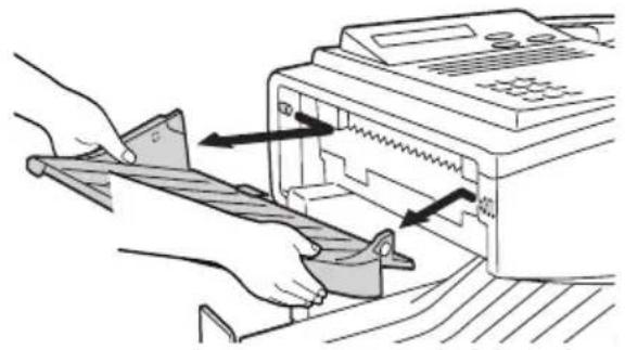 SHARP FO-5700 - Replacing the Verification Stamp - 1