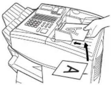 SHARP FO-5700 - Load the document(s). - 1