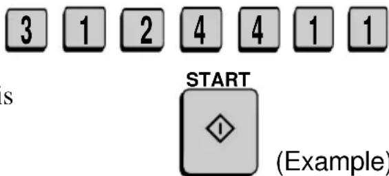 SHARP FO-5700 - Press the START key. - 12