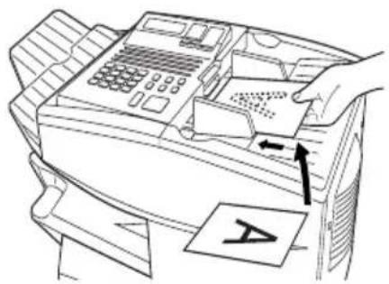 SHARP FO-5700 - Load the document(s). - 1