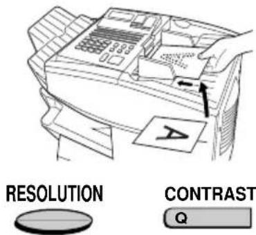 SHARP FO-5700 - Load the document (s). - 1