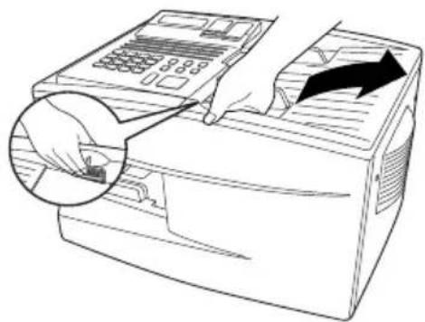 SHARP FO-5700 - Installing the Print Cartridges - 1