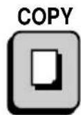 SHARP FO-5700 - Press the COPY key. - 1