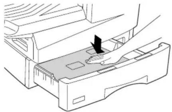 SHARP FO-5700 - Loading paper in the paper cassette - 2