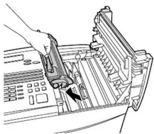 SHARP FO-5700 - Installing the Print Cartridges - 2