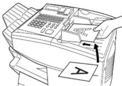 SHARP FO-5700 - Loading the Document - 2