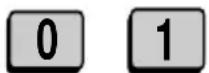 SHARP FO-5700 - Enter a two-digit number for the month (“01” for January, “02” for February, “12” for December, etc.). - 1