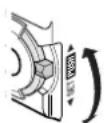 SHARP VL-PD6H - Adjusting the Microphone Sound Level - 3