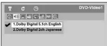 1.Dolby Digital 5.1ch English 2.Dolby Digital 2ch Japanese