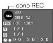 SHARP DV-HR300U - Pulse ● REC mientras se ven emisiones. - 1