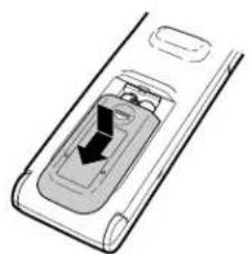 SHARP DV-HR300U - Loading the Batteries - 1
