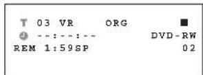 SHARP DV-RW2U - Confirmation of Available Disc Space - 1