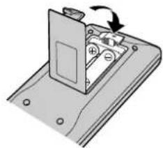 SHARP DV-RW2U - Loading the Batteries - 3