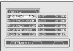 /Title List 0 / 1/11 FAXC- 71.0kV 67.3/7 CH 150kV 0 / 1/11 FAXC-128.0kV 67.6/15 CH 40kP 0 / 1/11 FAXC- 87.0/9 CH 4/48 CH 128kP 0 / 1/11 FAXC-108.0kV 67.4/24 CH 130kV 0 / 2/11 BOX 63.0/9 CH 4/45 CH 128kP PREV EXIT NEXT/