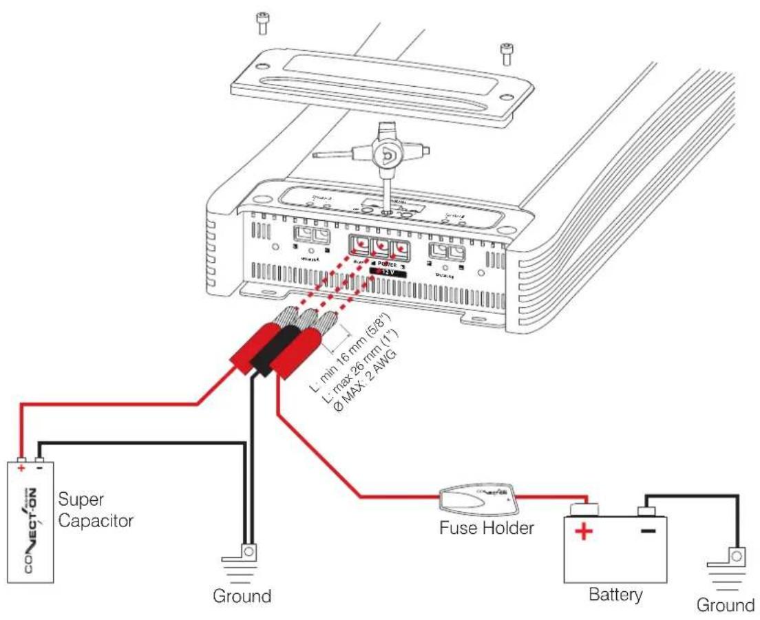 AUDISON Thesis TH uno - How to connect the power supply - 1